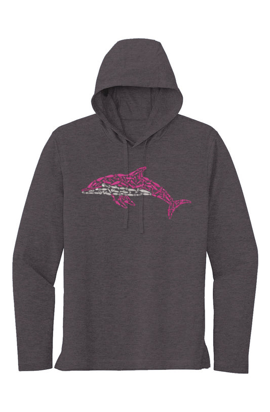 Pink Dolphin Lightweight Hoodie