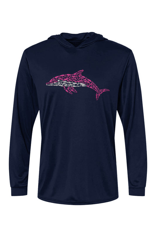Pink Dolphin Bahama Performance Hoodie UPF 50