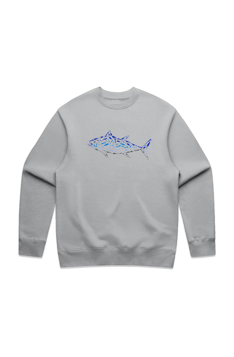 Premium Embroidered Tuna Crew Crewneck
