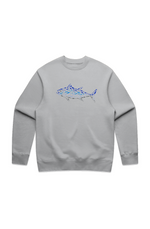 Premium Embroidered Tuna Crew Crewneck