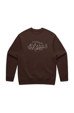 Premium Embroidered Relaxed Crewneck - Tautog