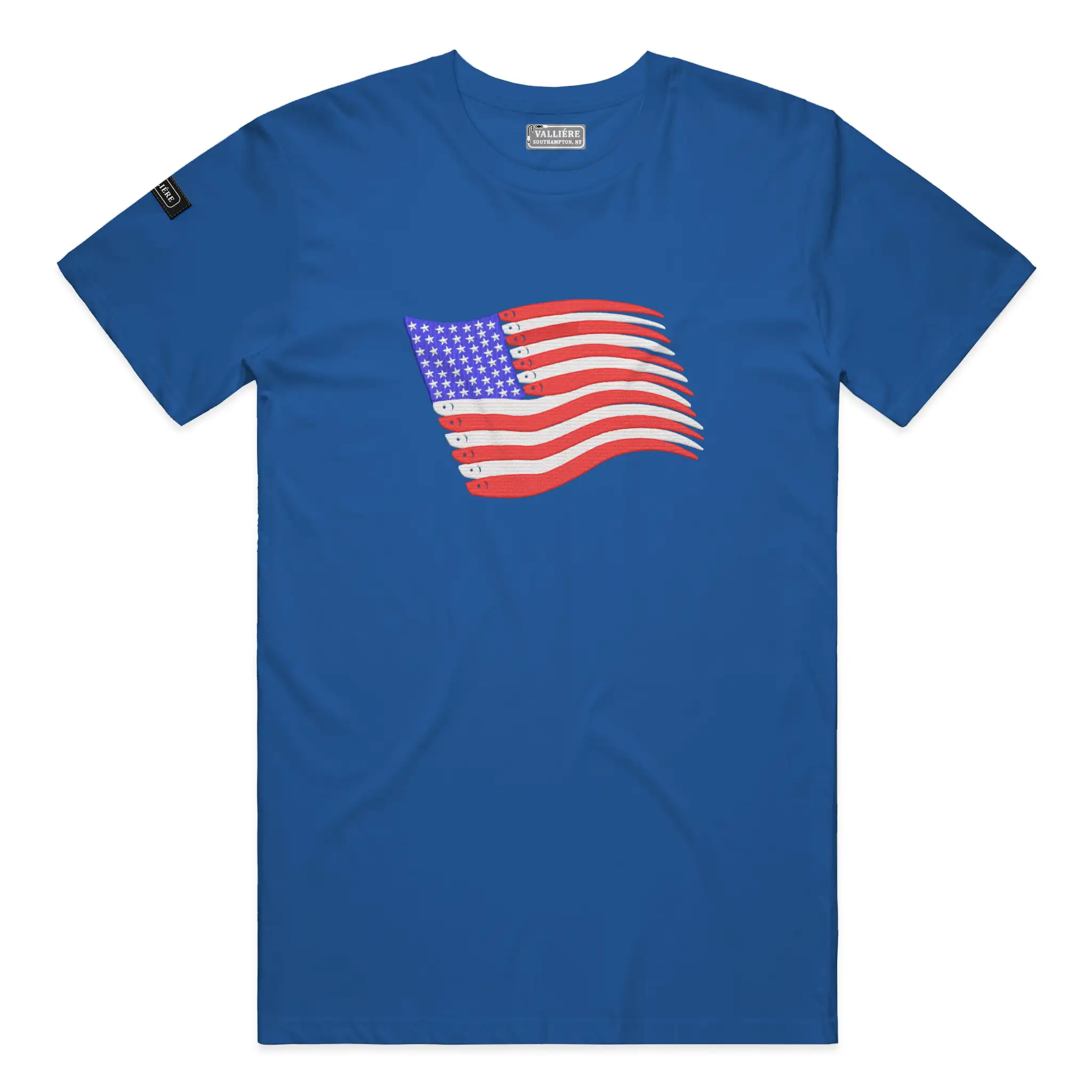 100% USA-Made American Flag Swimbait Edition Unisex T-Shirt