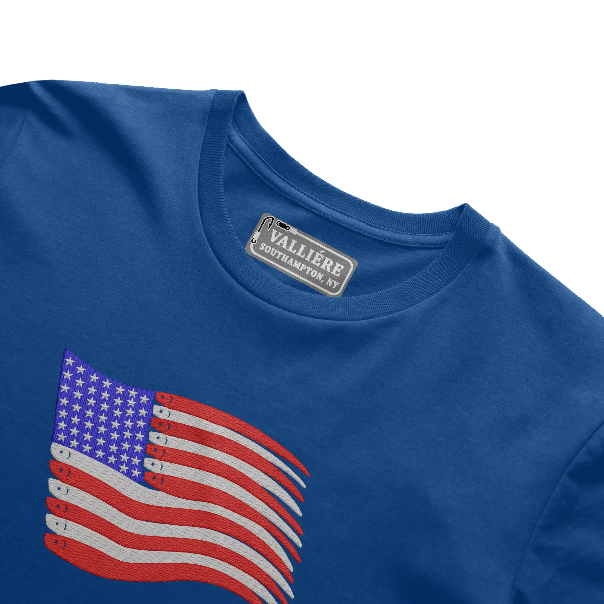 100% USA-Made American Flag Swimbait Edition Unisex T-Shirt