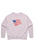 Women's Premium Embroidered American Flag Swimbait Edition Relaxed Sweatshirt