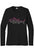Womens Pink Tuna Lightweight Wicking UV Pro LS Tee