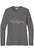 Womens Pink Tuna Lightweight Wicking UV Pro LS Tee