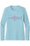Womens Pink Swordfish Lightweight Wicking UV Pro LS Tee