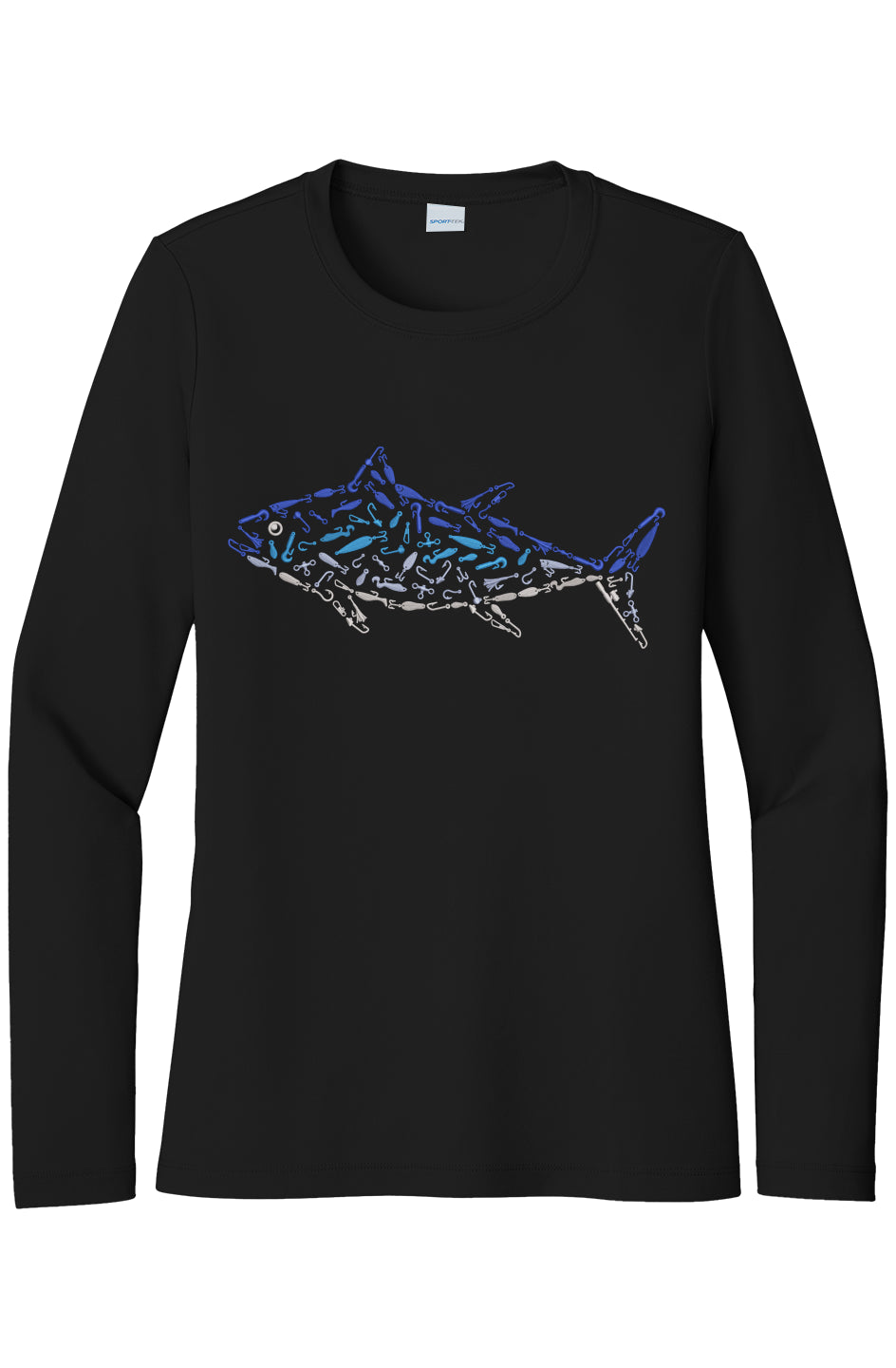 Womens Tuna Lightweight Wicking UV Pro LS Tee