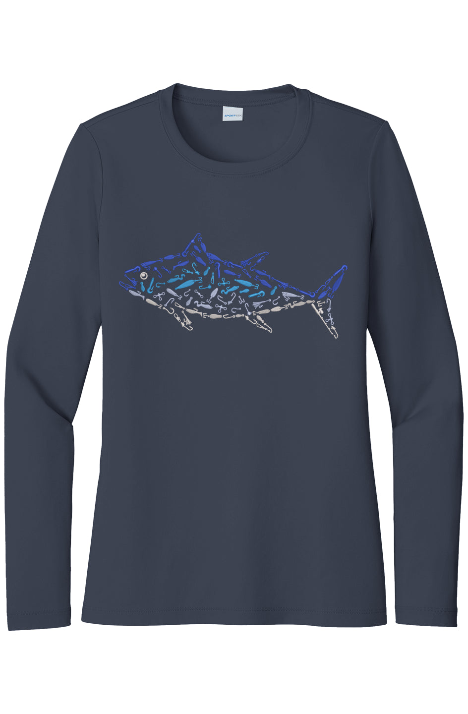 Womens Tuna Lightweight Wicking UV Pro LS Tee