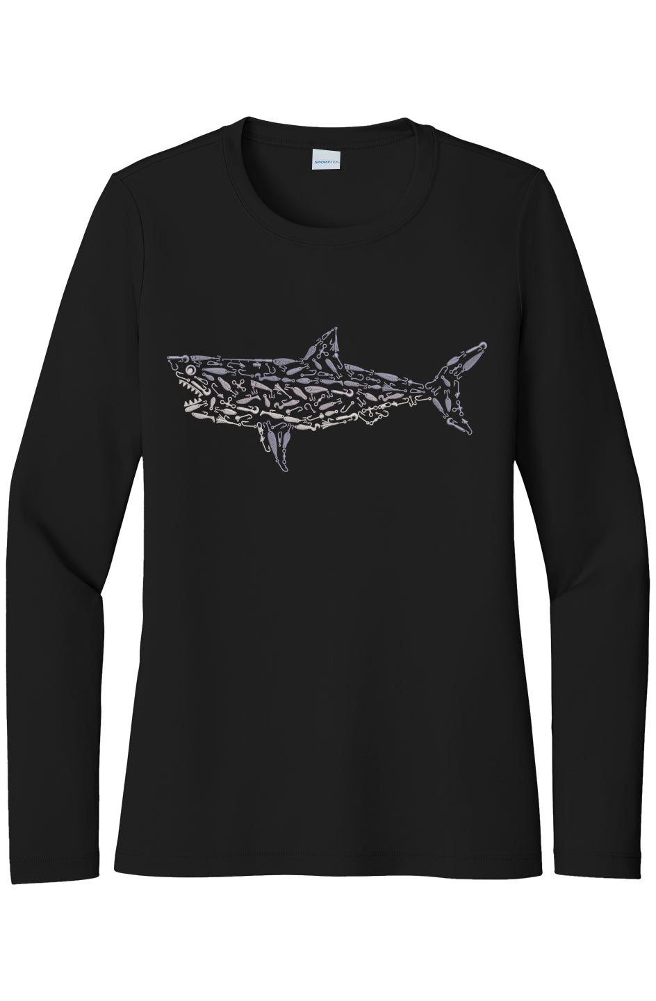Womens Great White Lightweight Wicking UV Pro LS Tee