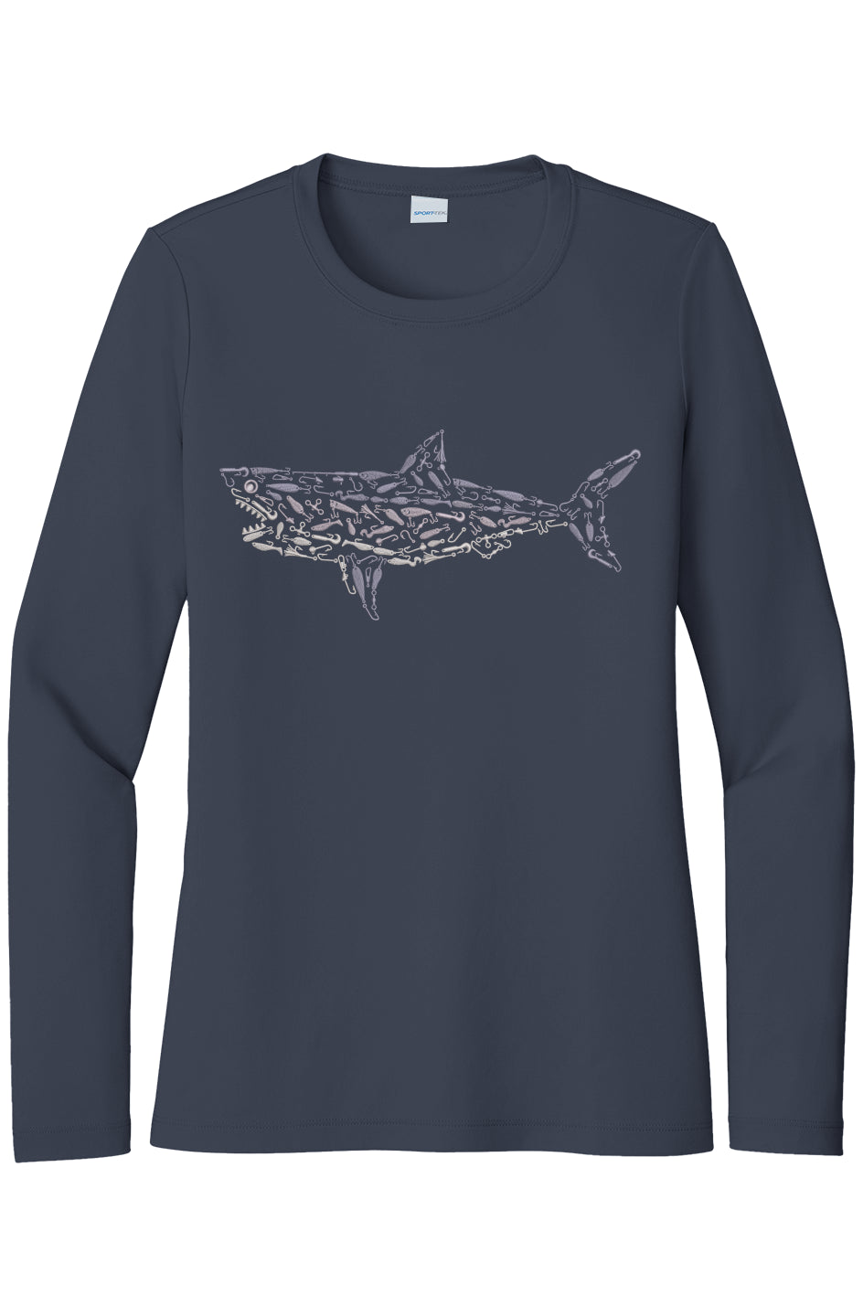 Womens Great White Lightweight Wicking UV Pro LS Tee
