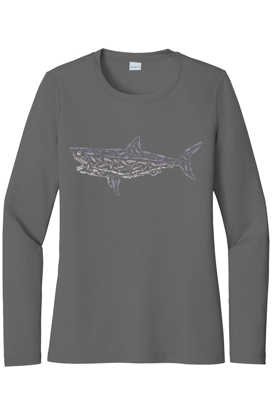 Womens Great White Lightweight Wicking UV Pro LS Tee