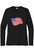 Womens American Flag Swimbait Edition Lightweight Wicking UV Pro LS Tee