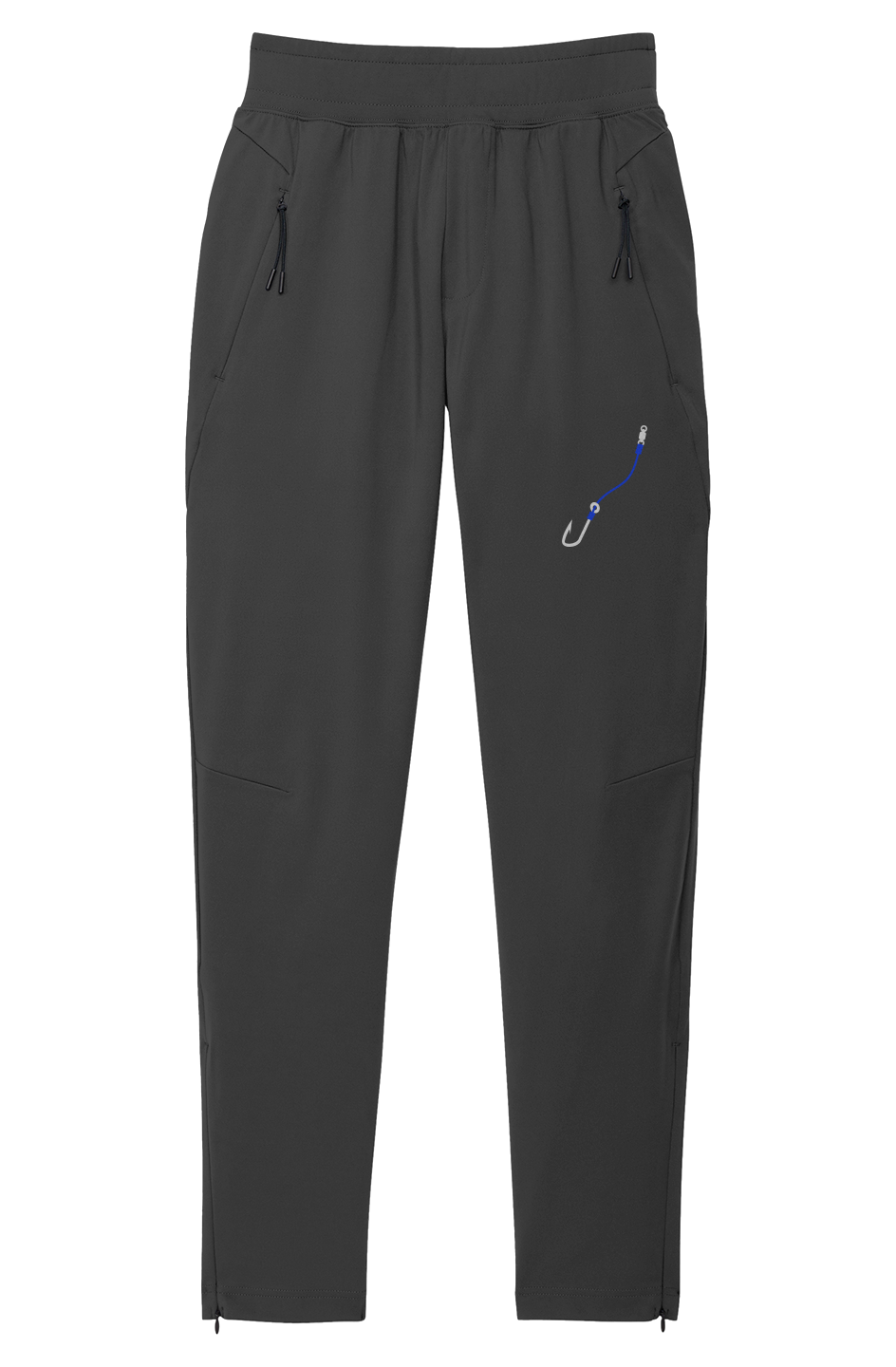 Embroidered "Blue Hook & Line" Moisture Wicking Jogger
