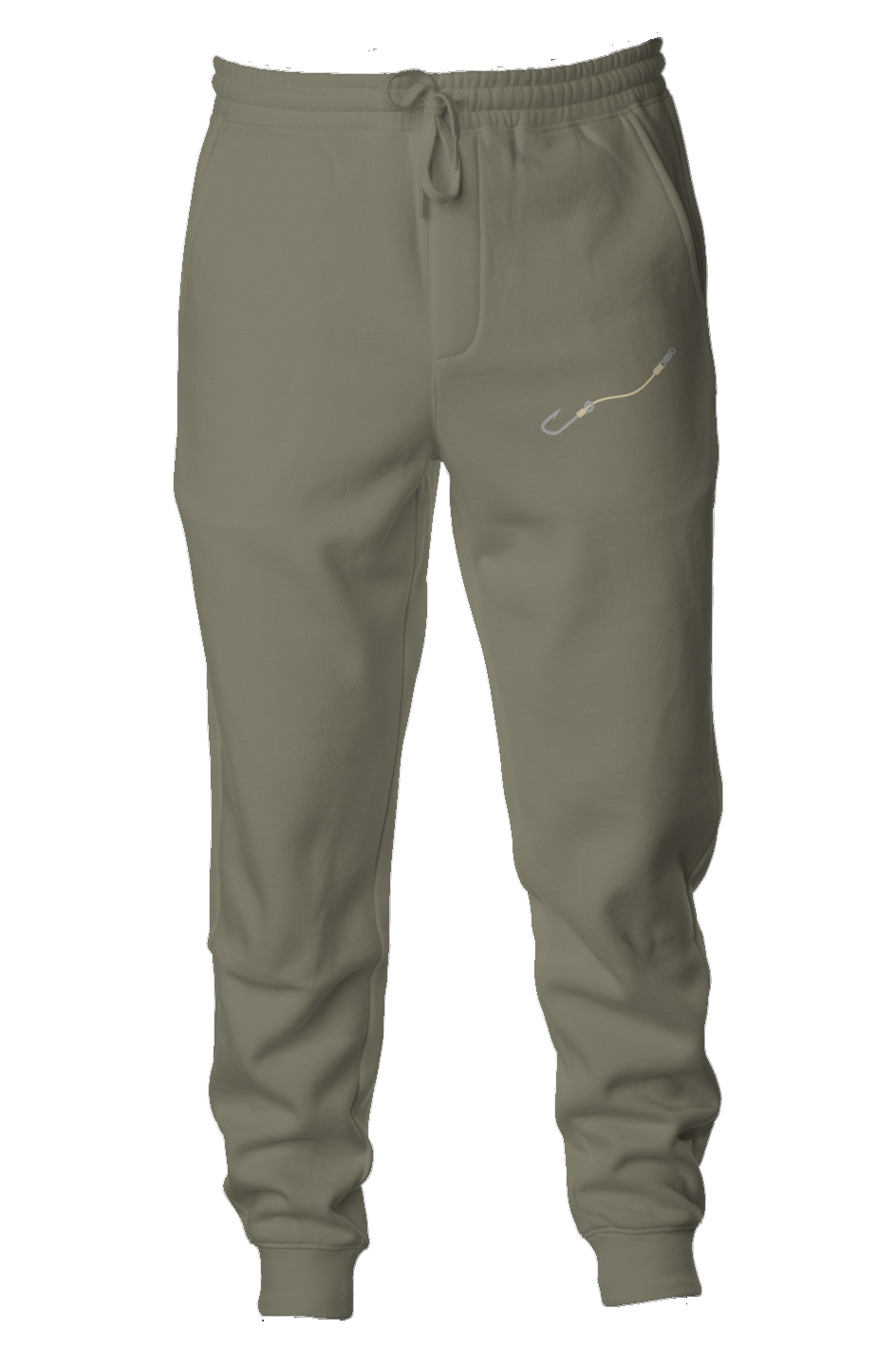 Tan Hook & Line Joggers