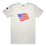 100% Made in USA American Flag Swimbait Edition Ultra Heavy Weight T Shirt