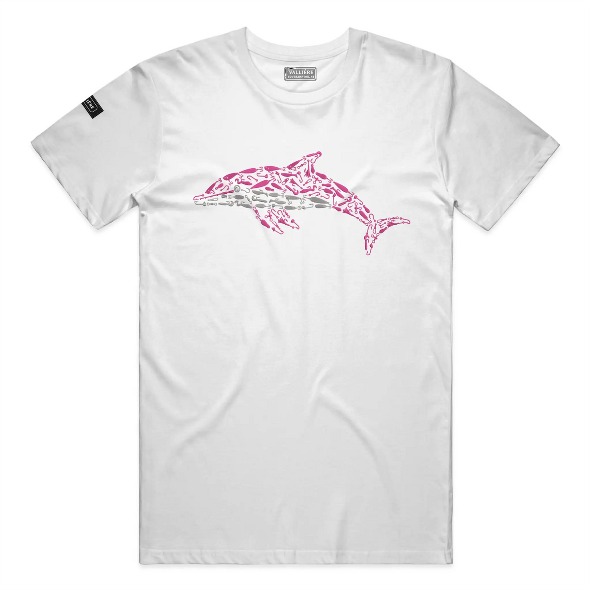 Premium Signature Tee - Pink Dolphin — Graphic Print