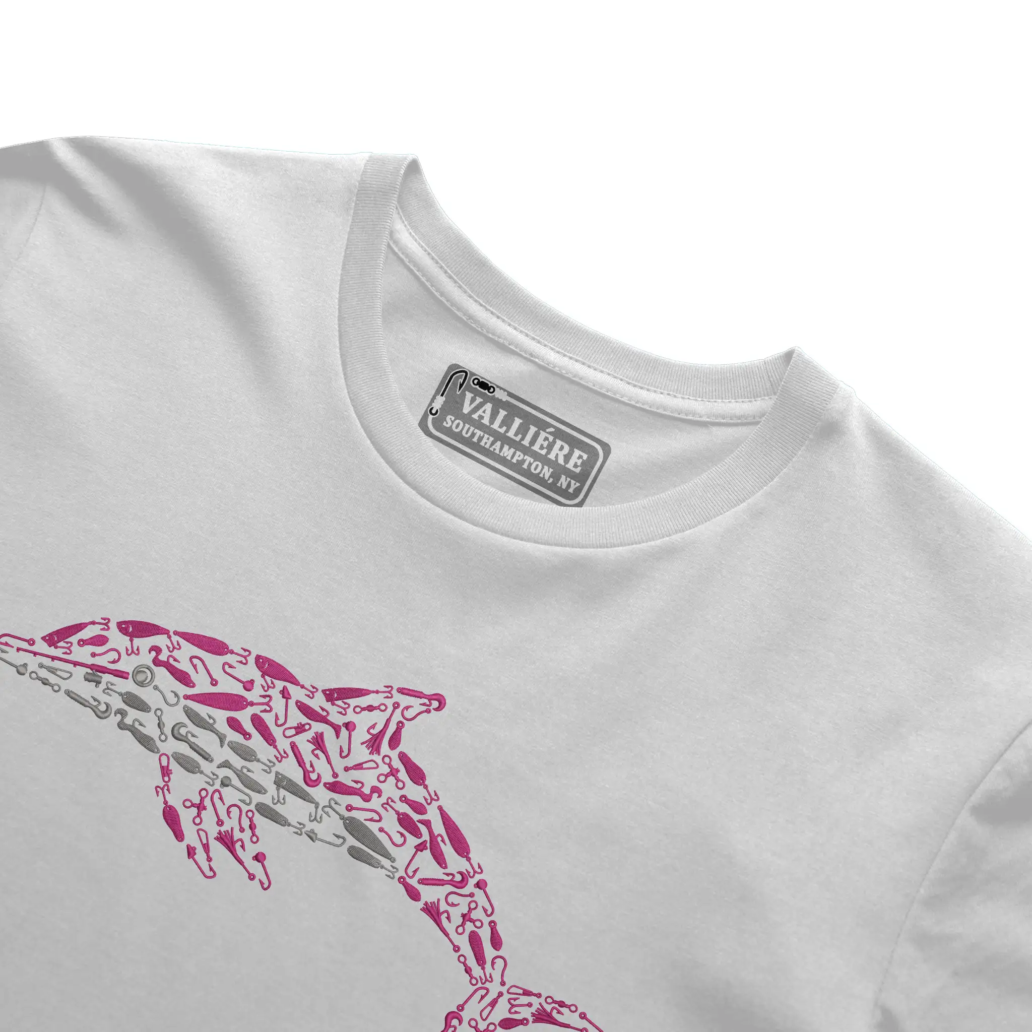 Premium Signature Tee - Pink Dolphin