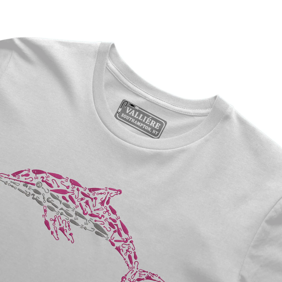 Premium Signature Tee - Pink Dolphin — Graphic Print