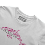Premium Signature Tee - Pink Dolphin — Graphic Print
