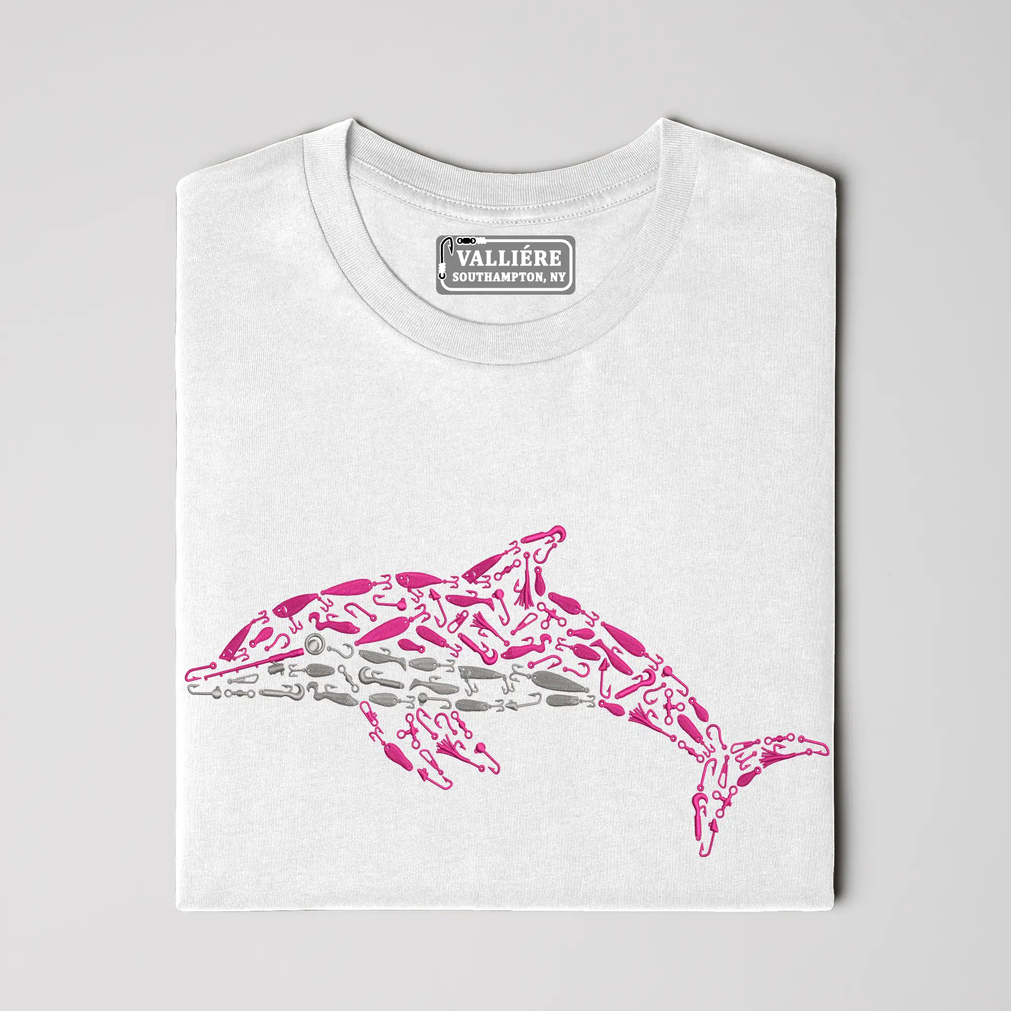 Premium Signature Tee - Pink Dolphin
