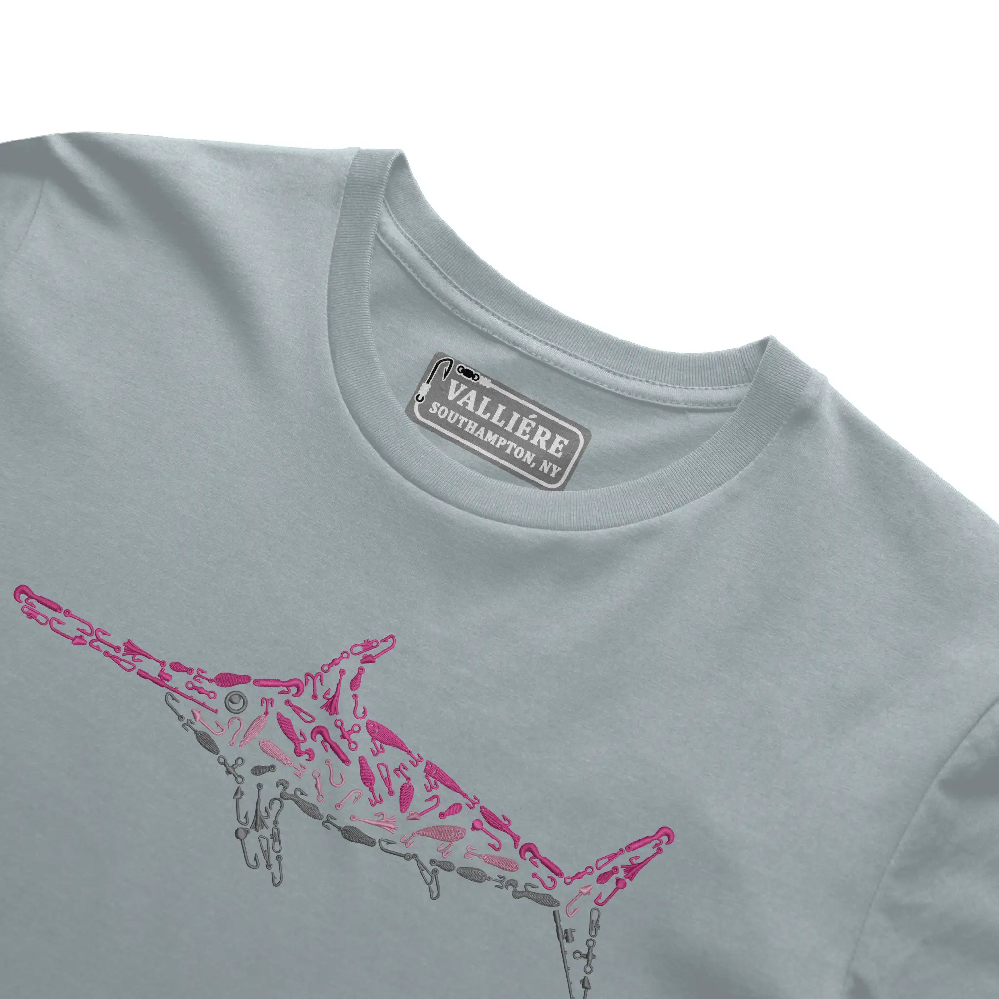 Premium Signature Tee - Pink Swordfish