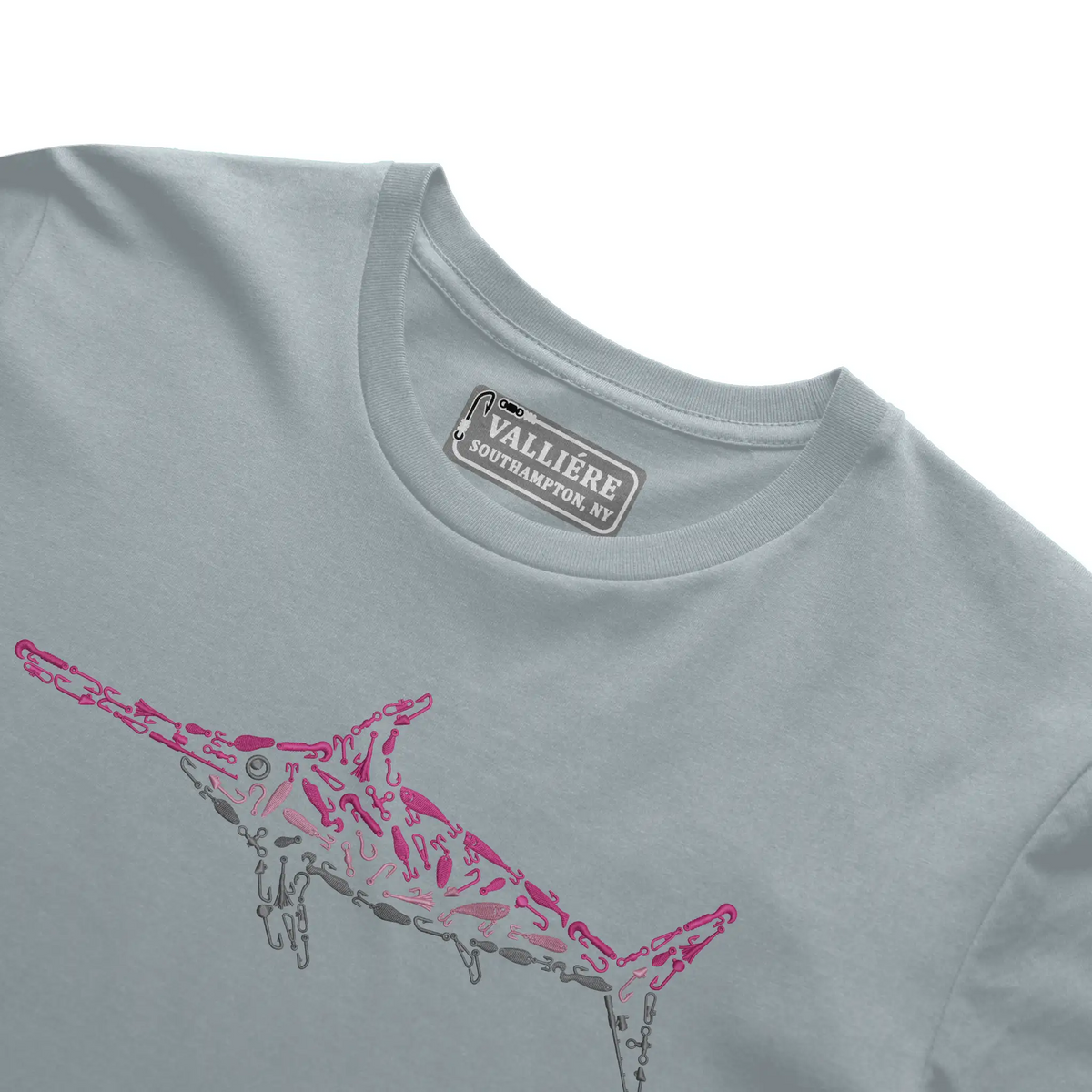 Premium Signature Tee - Pink Swordfish