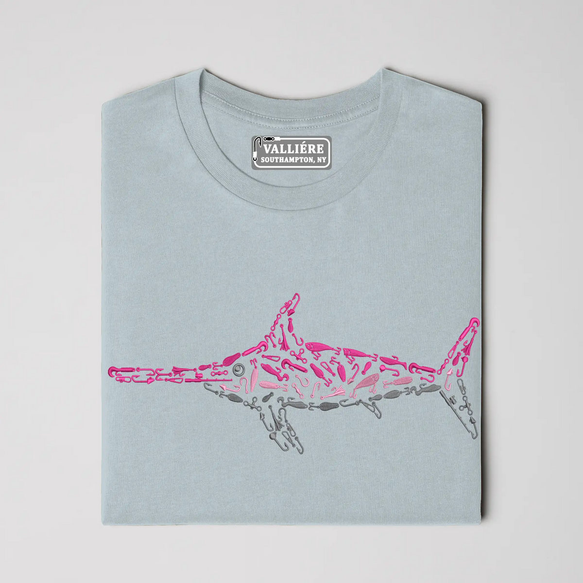 Premium Signature Tee - Pink Swordfish