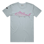 Premium Signature Tee - Pink Tuna — Graphic Print
