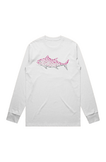 Premium Signature Long Sleeve Tee - Pink Tuna