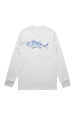 Premium Signature Long Sleeve Tee - Tuna — Graphic Print