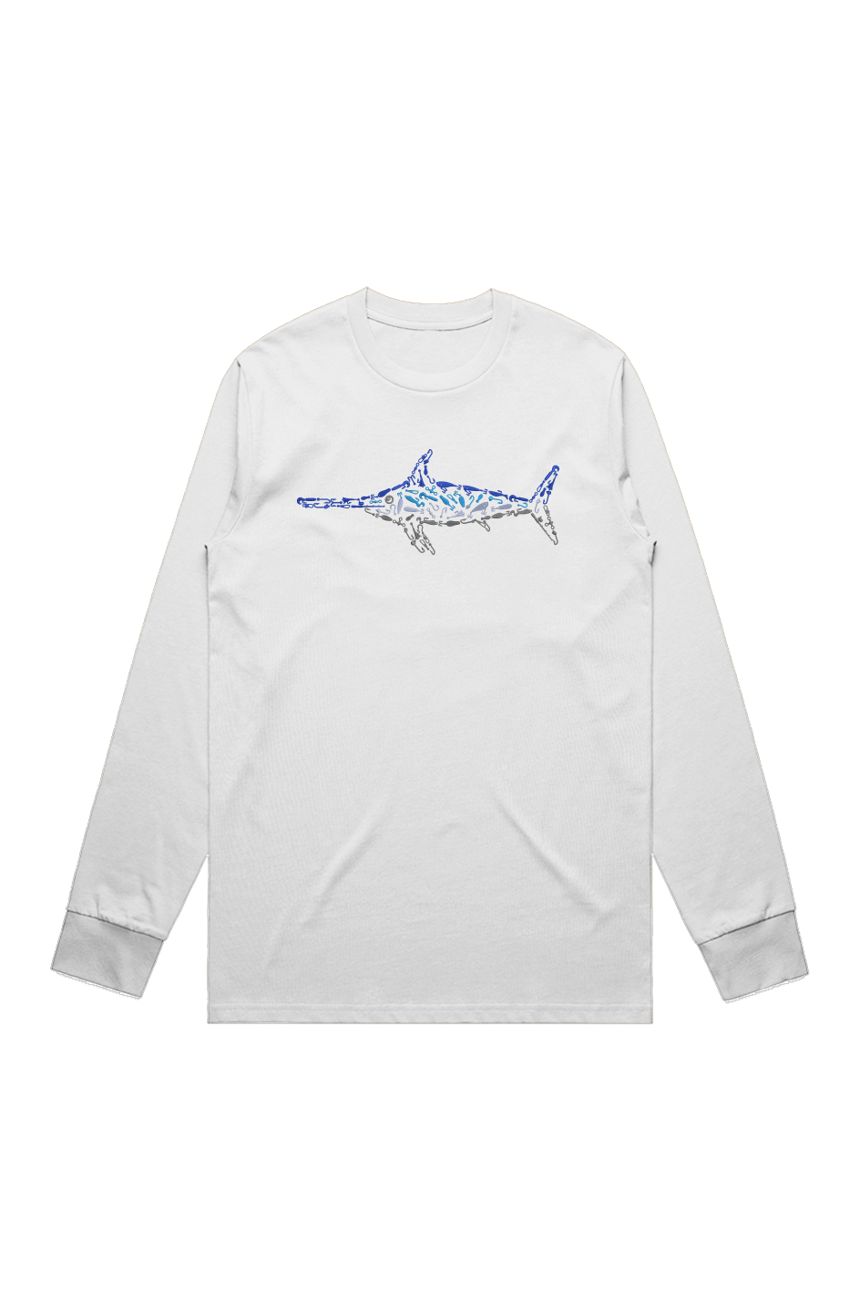 Premium Signature Long Sleeve Tee - Swordfish
