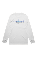 Premium Signature Long Sleeve Tee - Swordfish