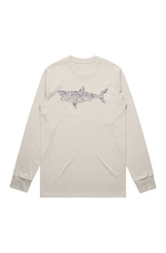 Premium Signature Long Sleeve Tee - Great White