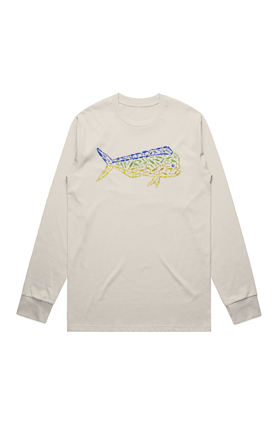 Premium Signature Long Sleeve Tee - Mahi Mahi