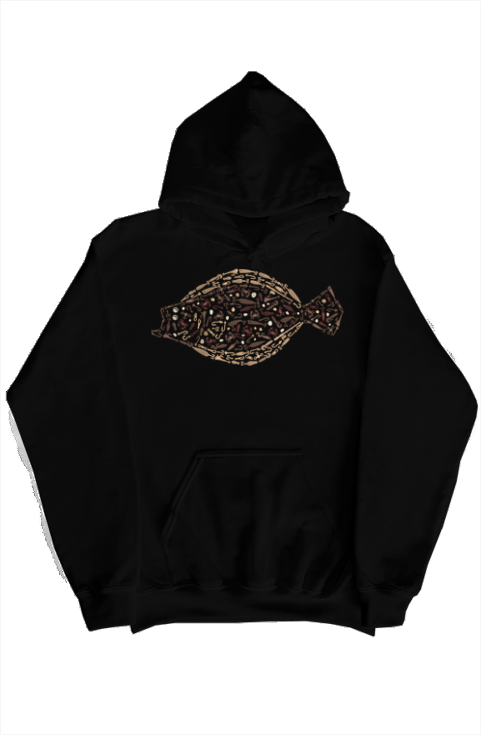 ESSENTIALS FLUKE GRAPHIC PRINT HOODIE