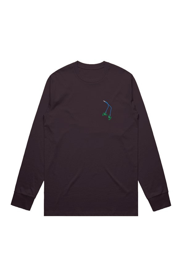 Premium Signature Long Sleeve Tee - Snafu Rig - Embroidered