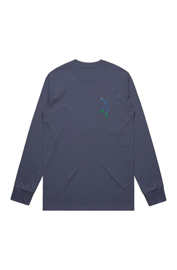 Premium Signature Long Sleeve Tee - Snafu Rig - Embroidered