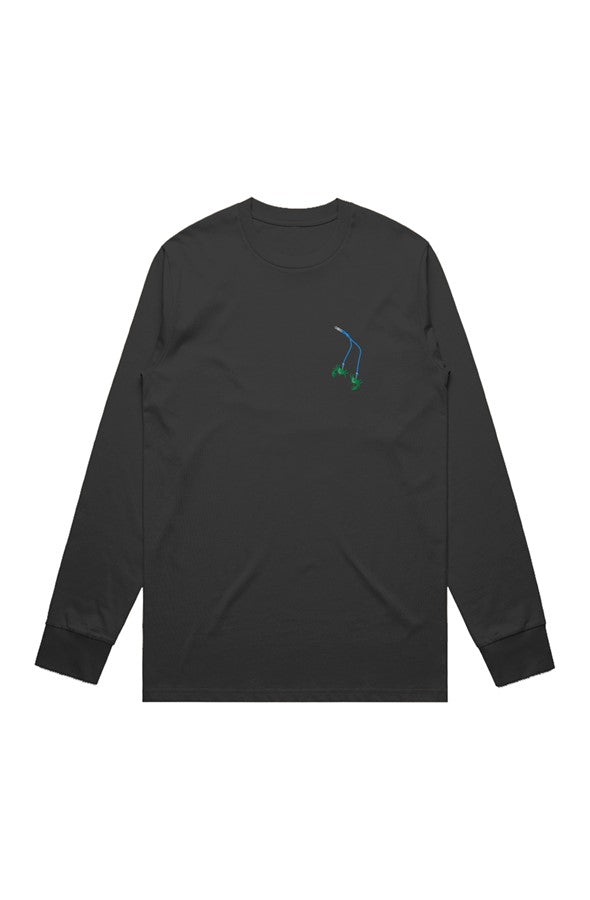 Premium Signature Long Sleeve Tee - Snafu Rig - Embroidered
