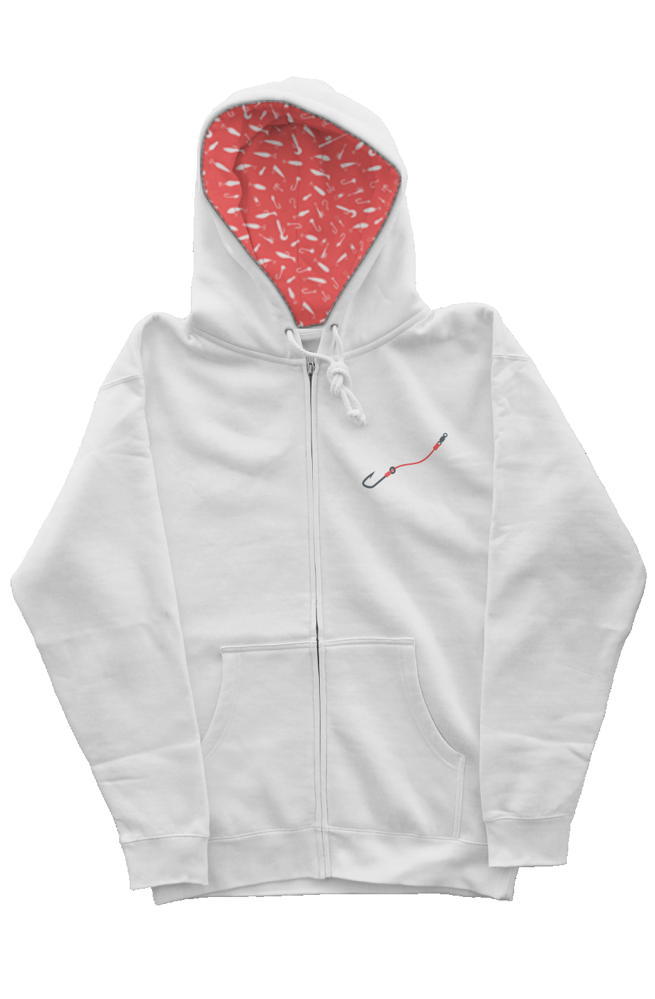 RED SNAPPER Montauk Edition Embroidered Full Zip Hoodie