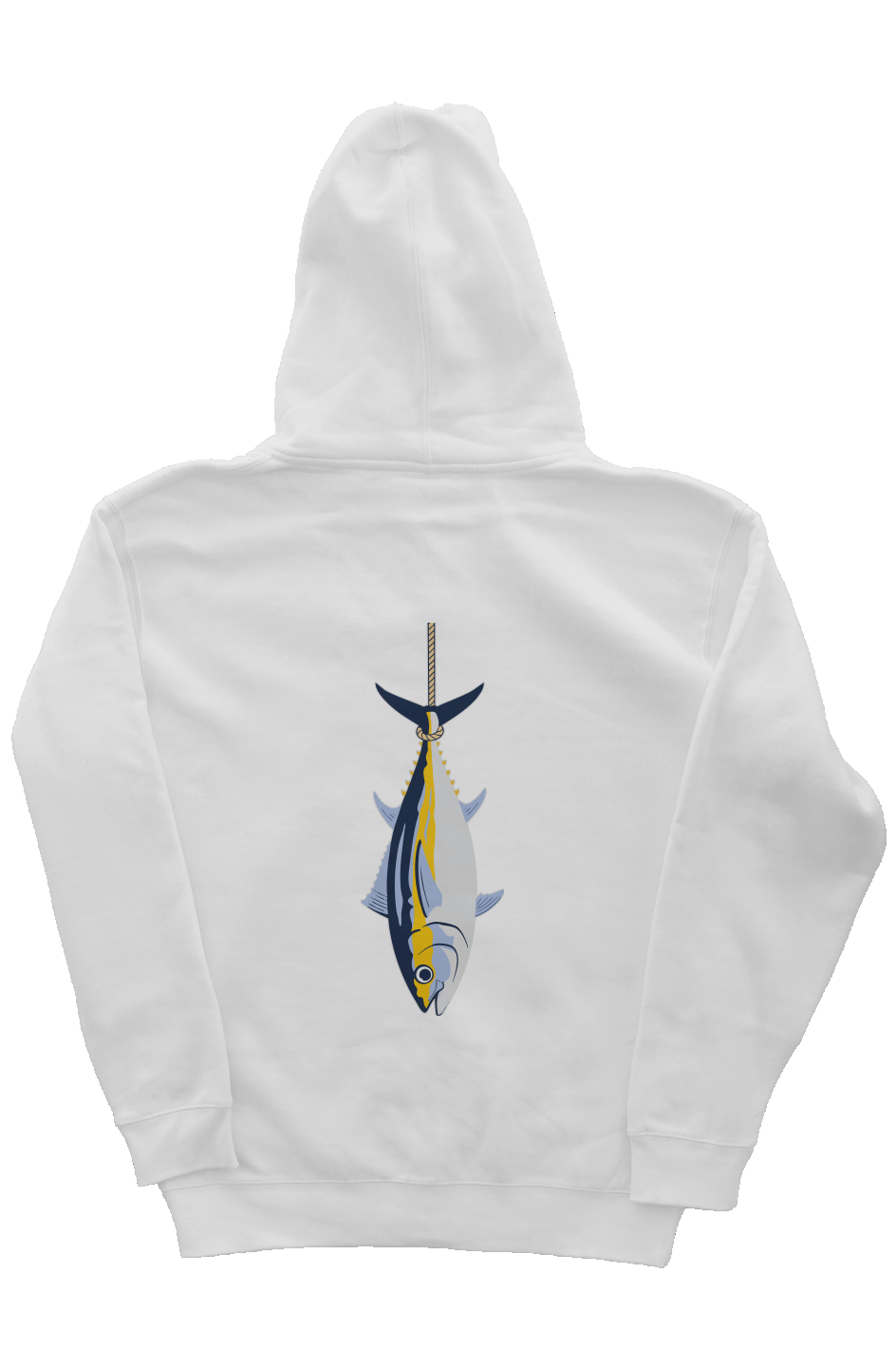 Montauk Edition Embroidered Full Zip Hanging Tuna Hoodie