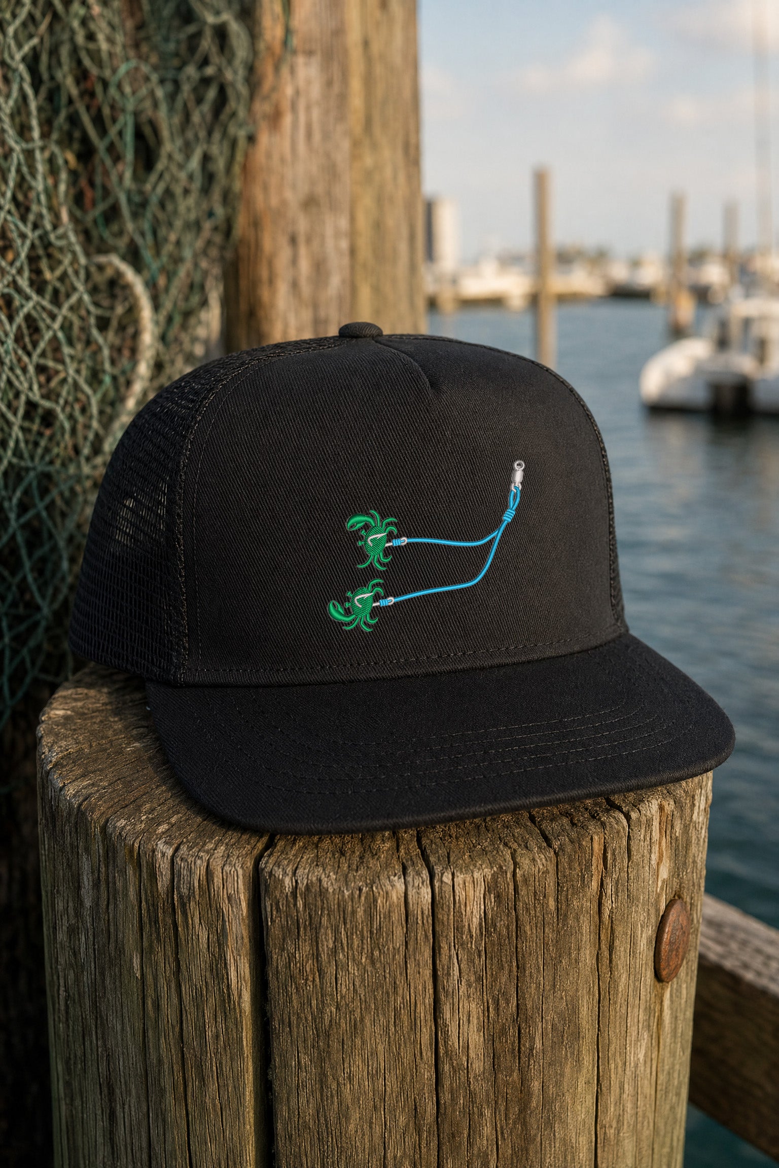 Embroidered "Snafu Rig" Signature Trucker Hat