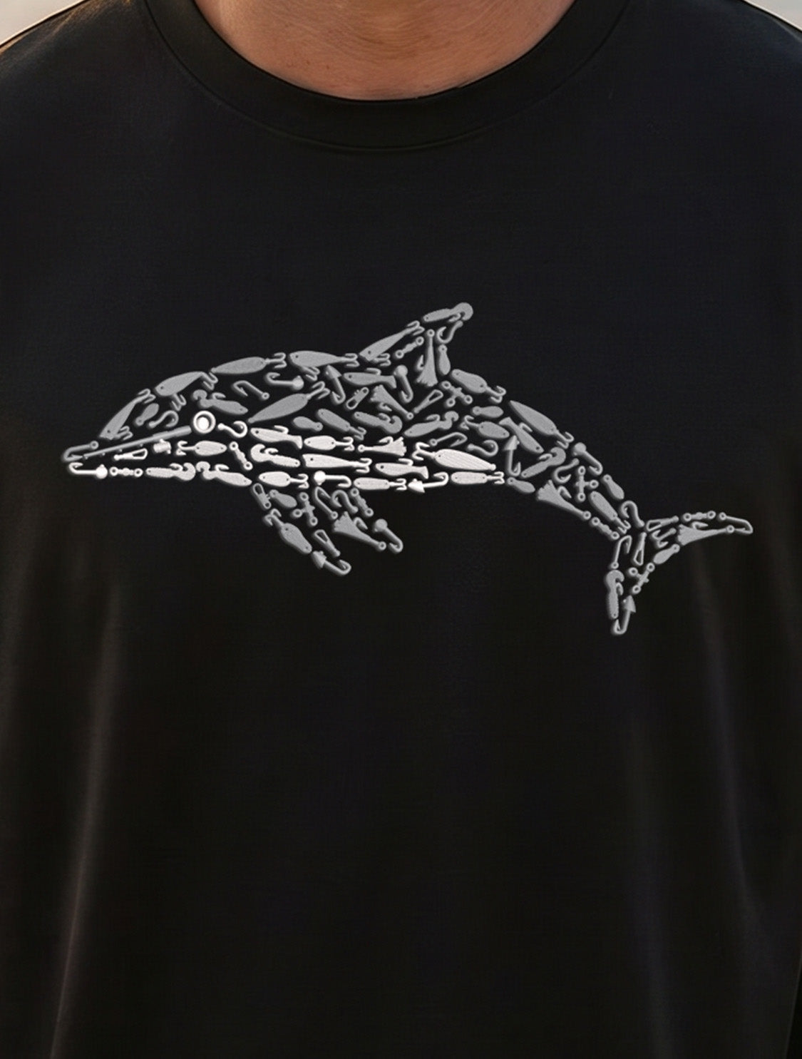 Oversized Dolphin T-Shirt