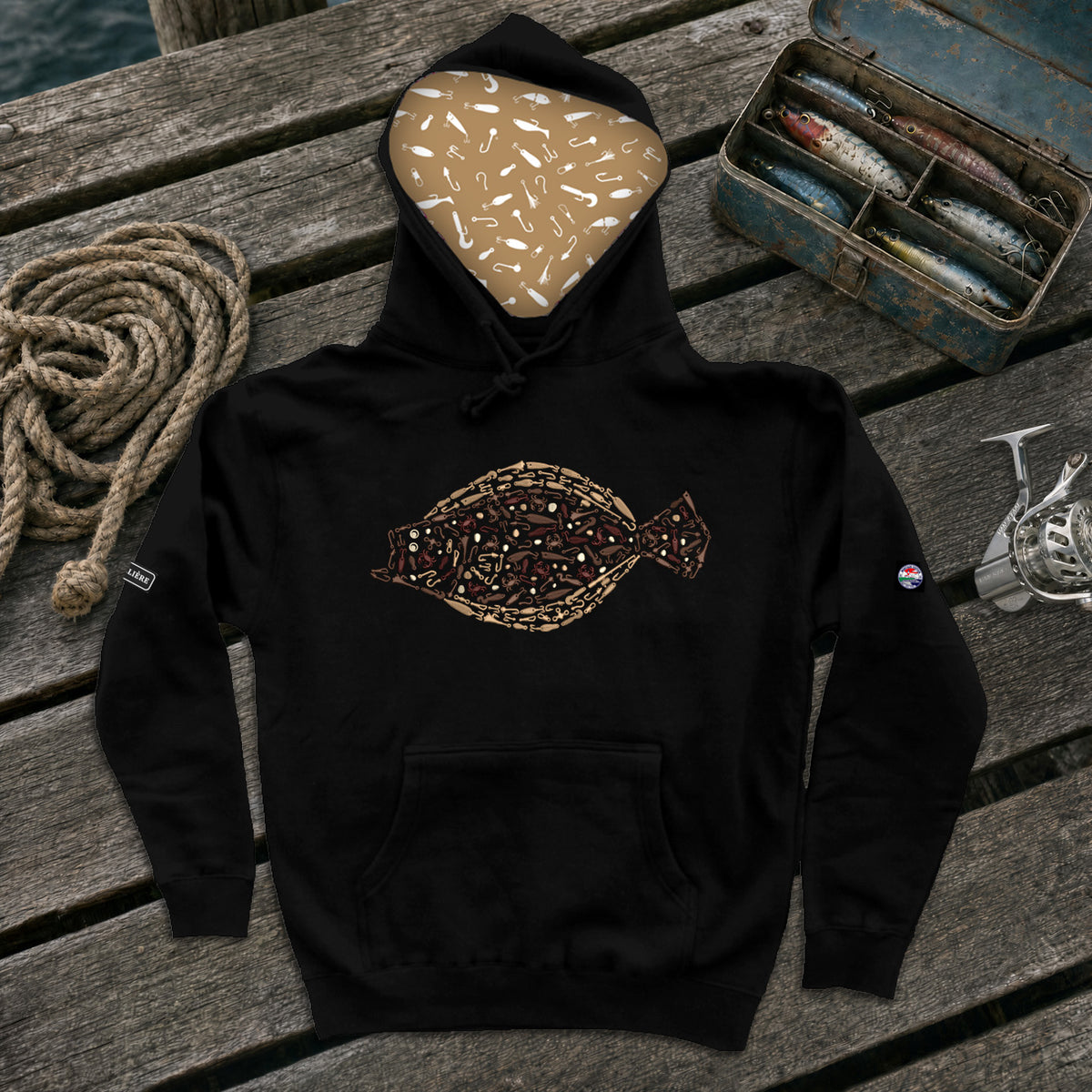 Montauk Edition Embroidered Fluke Hoodie