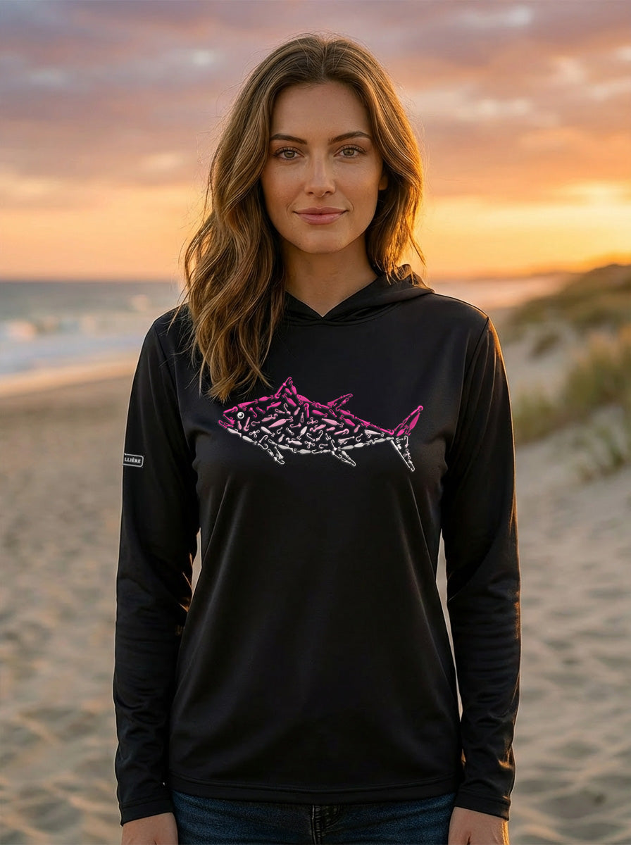 Pink Tuna Bahama Performance Hoodie