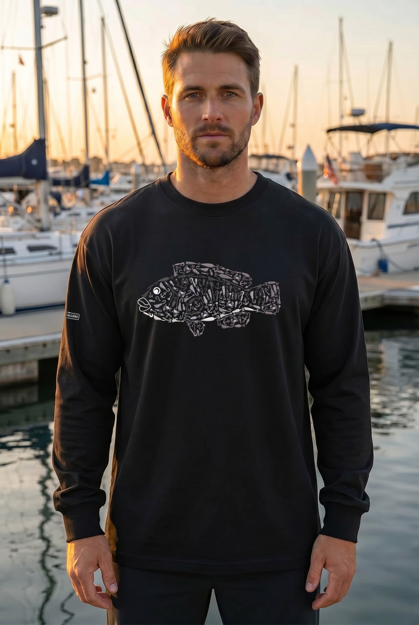 Premium Signature Long Sleeve Tee - Tautog