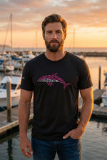 Premium Signature Tee - Pink Dolphin — Graphic Print