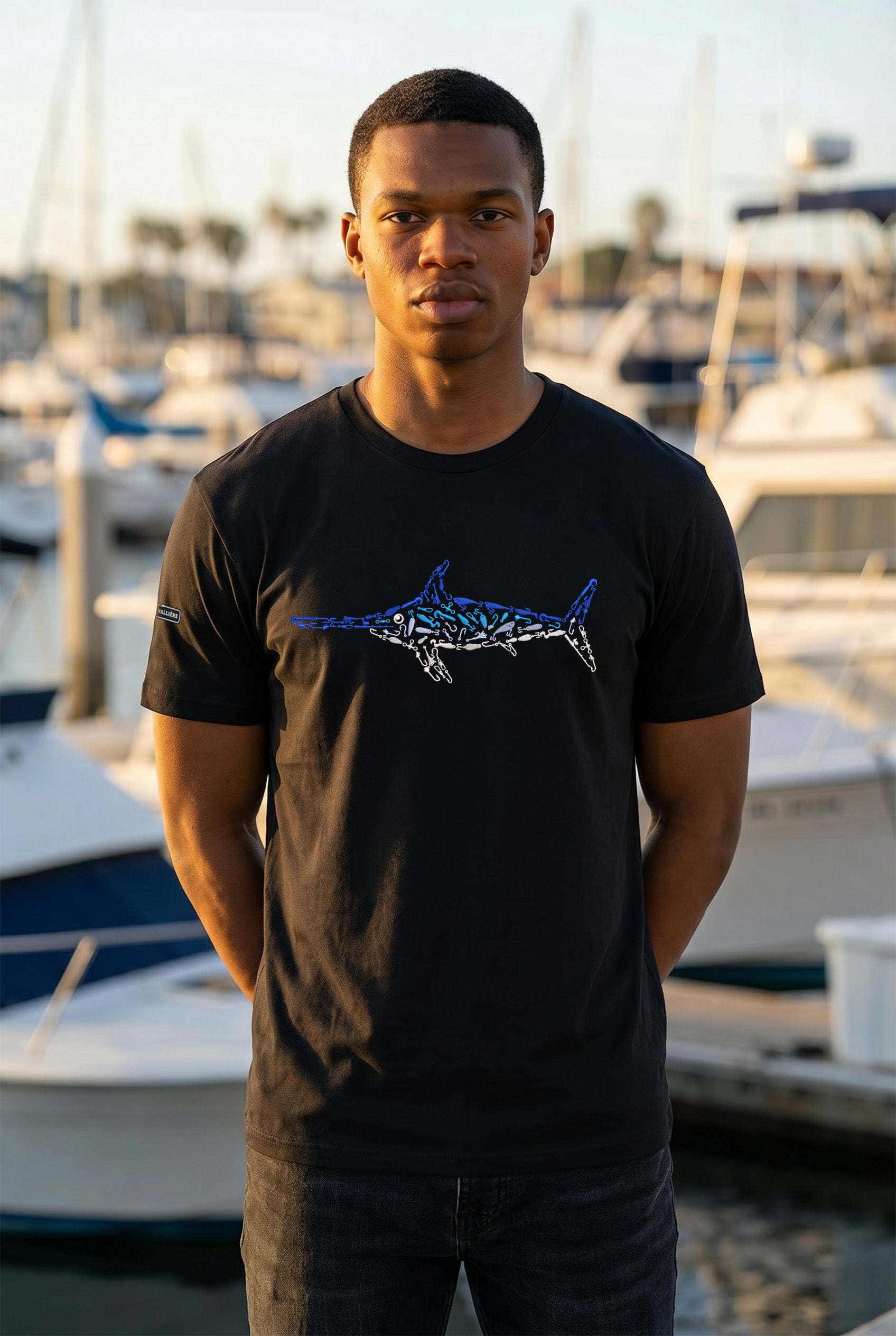 Premium Signature Tee - Swordfish