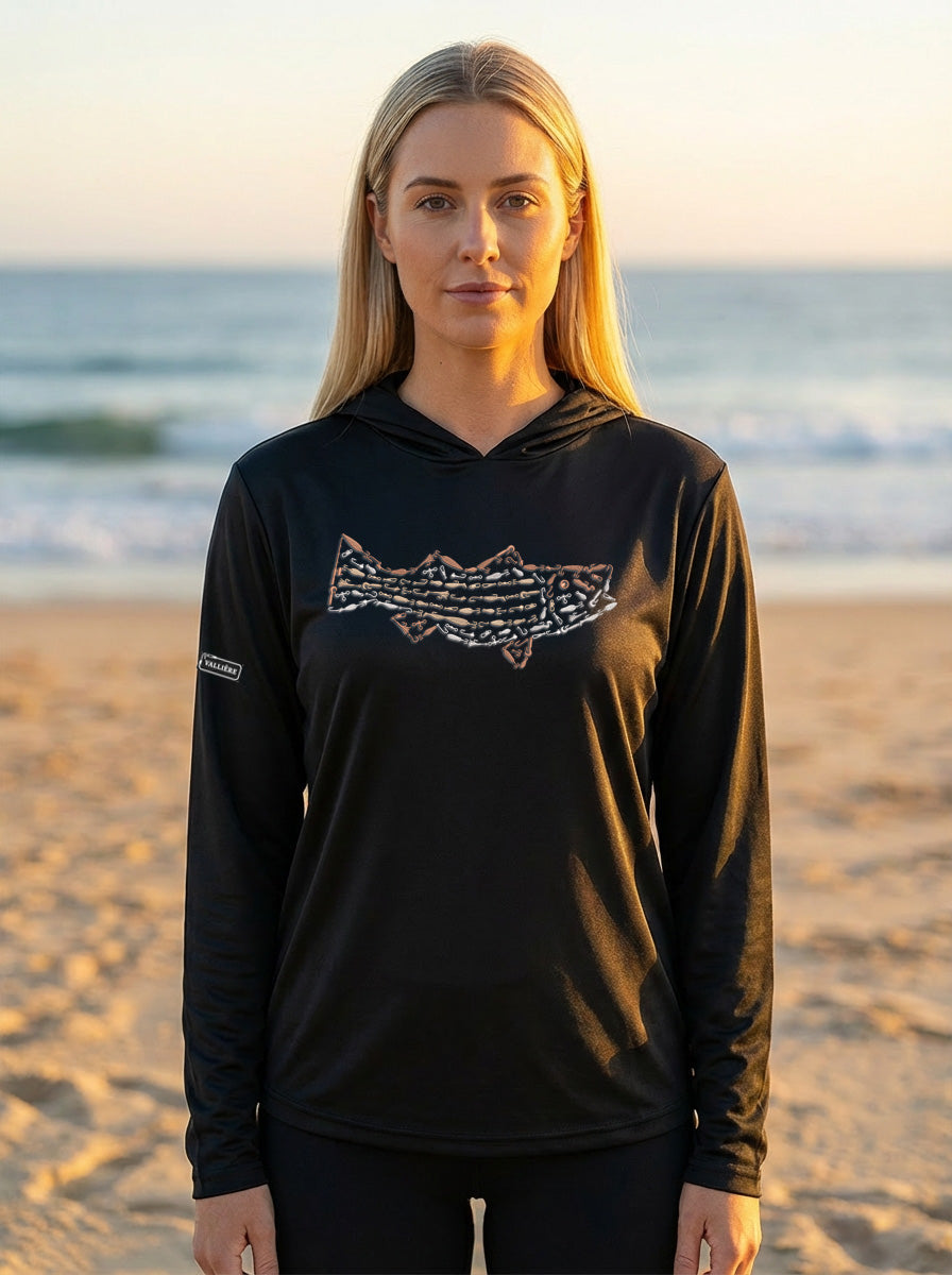 Striped Bass Bahama Performance Hooded