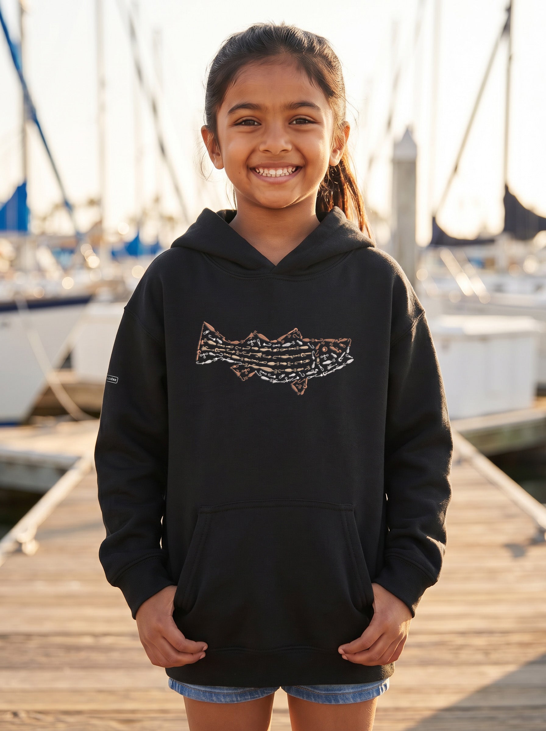 Striped Bass Youth Hoodie